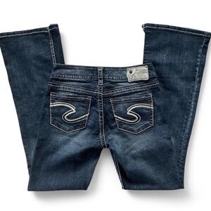 Silver Jeans Blue Flare Wide Leg Denim